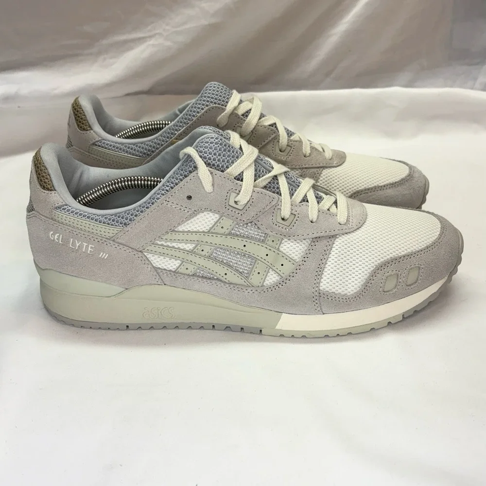 ASICS Gel-Lyte III OG Running Shoe Men's US 12 EU 46.5 1203A330 Cream Light Dust